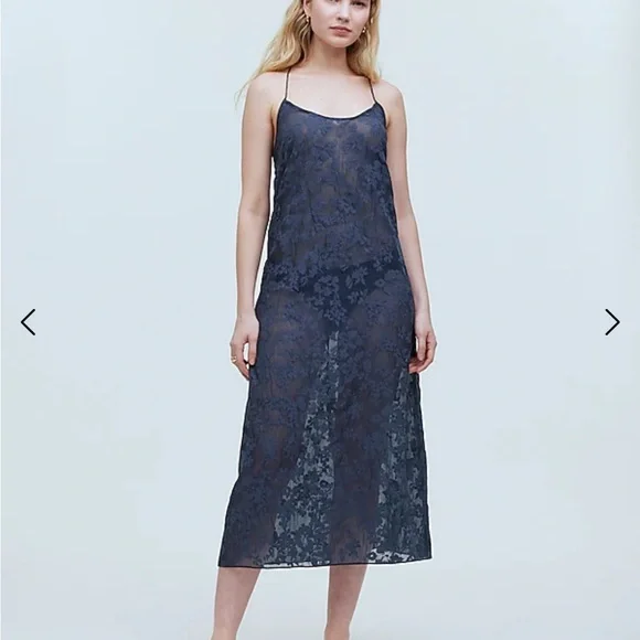 madewell halter dress Habotai Silk Tiered Halter Dress